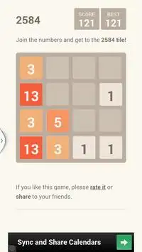 2048-fibonacci Screen Shot 2