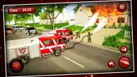 City Firefighter Rescue Fire Truck Simulator Screen Shot 9