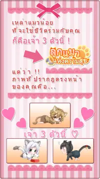 ลูกแมวแห่งความสุข 【เกมน่ารัก】 Screen Shot 1