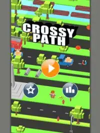 Crossy Path-Animal Road Runner Screen Shot 10