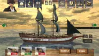 معارك الاونلاين : محاكي السفن الحربية Screen Shot 1