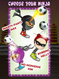 Bobbing Ninja Head Soccer Screen Shot 13