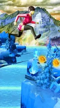 Temple Frozen Escape Run 3D Screen Shot 3