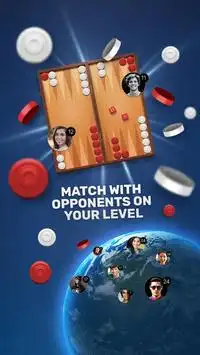 Backgammon Go: Live Tournament Screen Shot 4