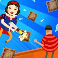 Kids Super Girl Shooting Game