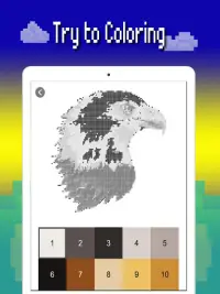 Vogels kleurnummer: Pixel art bird coloring 2019 Screen Shot 7