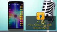 Changeur de voix effets - Meilleur Voice Changer Screen Shot 0