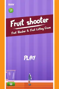 Fruit Shooter - Fruit Cutting Game Screen Shot 0