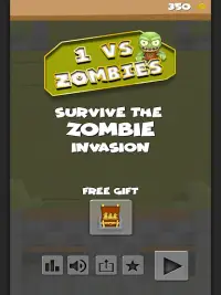 1 vs Zombies Screen Shot 5