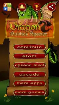 Dragon Bubble Shooter Screen Shot 1