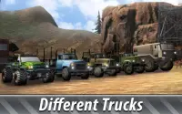 Russische Trucks Offroad 3D Screen Shot 1