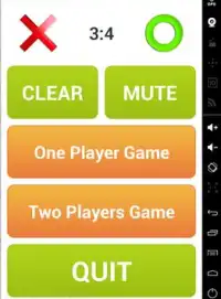 XO tic Tac toe Noughts crosses Screen Shot 0