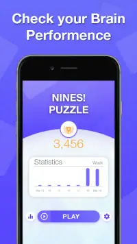 Nines! Purple Block Puzzle Screen Shot 4