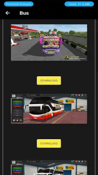 Tamil Bus Mod Livery | Indonesia Bus Simulator Mod Screen Shot 4