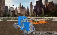 Euro 3D Truck Parking  Sim Screen Shot 5