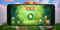 Woodie Super Woodpecker Castle Wonderland Run🏰 Screen Shot 0