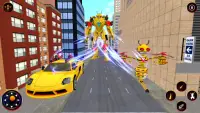 Grand Bee Robot Car Transform War - Robot Car Game Screen Shot 4