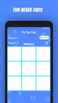 Triple T - Tic Tac Toe (Multiplayer) Screen Shot 0