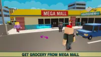 Virtual Life In A Simple Blocky Town Screen Shot 0