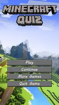 MinecraftQuiz Screen Shot 0