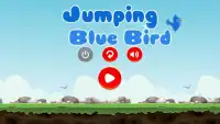 Jumping Blue Bird Screen Shot 0