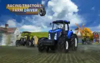 Carrera de tractores agrícolas Screen Shot 0