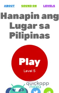Philippine Region Game (Filipino Quiz Game) Screen Shot 13