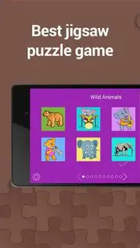 Animal jigsaw puzzle for kids Screen Shot 15