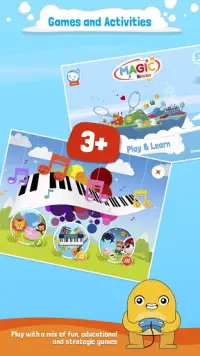 Magic Kinder Official App - Free Family Games Screen Shot 2