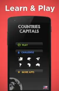 Countries Capitals Screen Shot 4