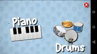 Piano   Drums for your Kids! Screen Shot 0