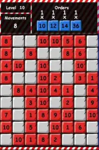 Puzzle Blocks Numbers Screen Shot 2