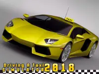 Driving a Taxi Simulator 2018 Screen Shot 8