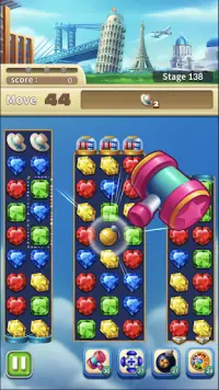 Jewels World : Match 3 Puzzle Screen Shot 7
