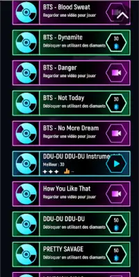 BTS & BLACK PINK Tiles Hop Ball - Neon EDM Rush Screen Shot 1