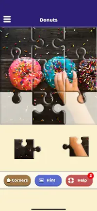 Donut Love Puzzle Screen Shot 0