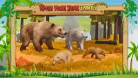 Simulatore di famiglia dell'orso selvaggio Screen Shot 0