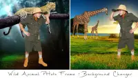 Wild Animal Photo Frames - Background Eraser Screen Shot 6