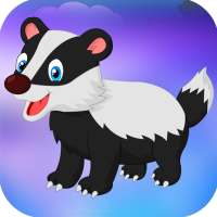 Escape Game 421- Rescue The Cartoon Badger Game