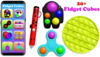 Fidget Toys Pop It Anti stress and Calming Games Screen Shot 0
