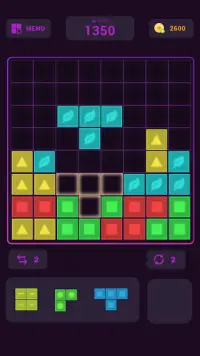 블록 퍼즐 - 재미있는 두뇌 퍼즐 게임 Screen Shot 2