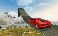 carro stunts impossível faixas - novo jogos 2021 Screen Shot 4