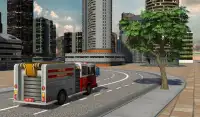 Pemadam kebakaran Truk Sim 16 Screen Shot 15
