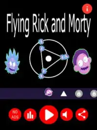 Flying Rick_Morty Screen Shot 3