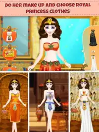 Egypt Princess Makeover Salon Screen Shot 2
