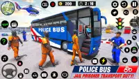 Police Bus Simulator Bus Games Screen Shot 4