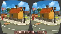 VR fantasy city adventure 3D - visita virtual Screen Shot 1