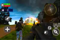 SURVIVAL BATTLE  ROYALE HEROES: Crazy Zombie Game Screen Shot 0