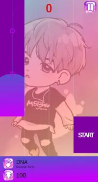 BTS Chibi Piano Tiles Screen Shot 3