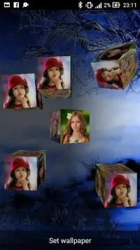 Photo Frame Live Wallpaper Screen Shot 9